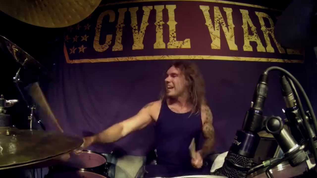 Drumcam, Daniel Mullback,  Civilwar, St Patrics day - Vienna 2015-10-26