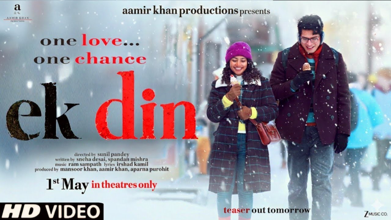 Ek Din || Sai Pallavi | Junaid Khan And Aamir Khan New Bollywood Movie Trailer Ek Din, #EKDIN एक दिन