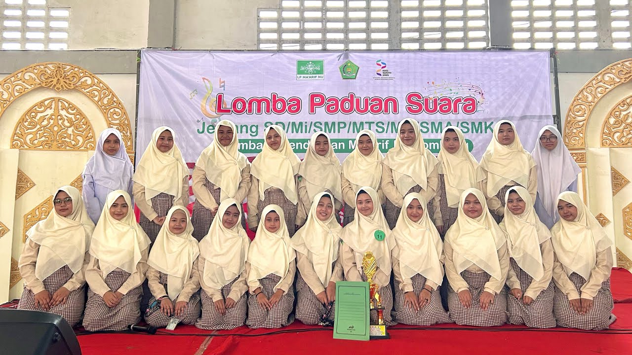 MARS LP MA’ARIF & HARI SANTRI NASIONAL PADUAN SUARA CELESTIALVOICES MTs MADRASATUL QUR AN TEBUIRENG 