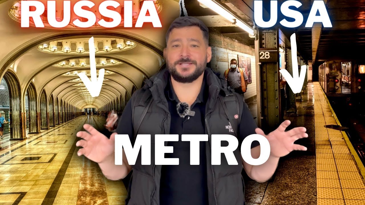 American In Moscow Showing THE BEST METRO IN THE WORLD!