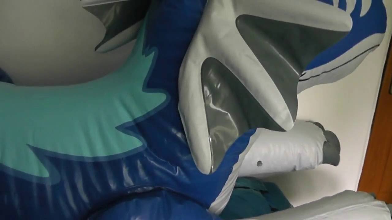 Adding the plasticizer into inflatable Aaron Dragon
