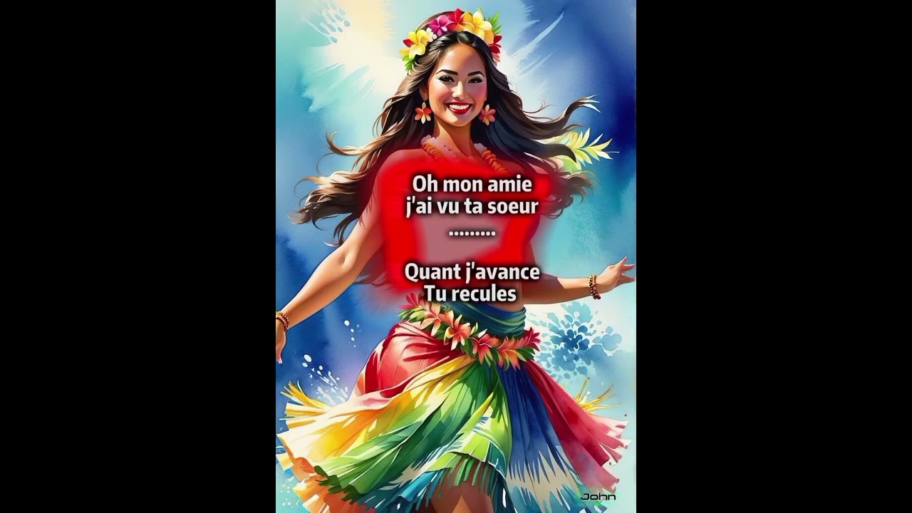 🎼 Oh mon amie/ Qu'ant j'avance,tu recules 🎤🎹 🌺🌺🌺🌺