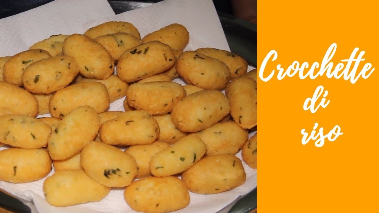 Oggi preparo delle CROCCHETTE DI RISO FACILI E VELOCI - RICETTA VELOCE