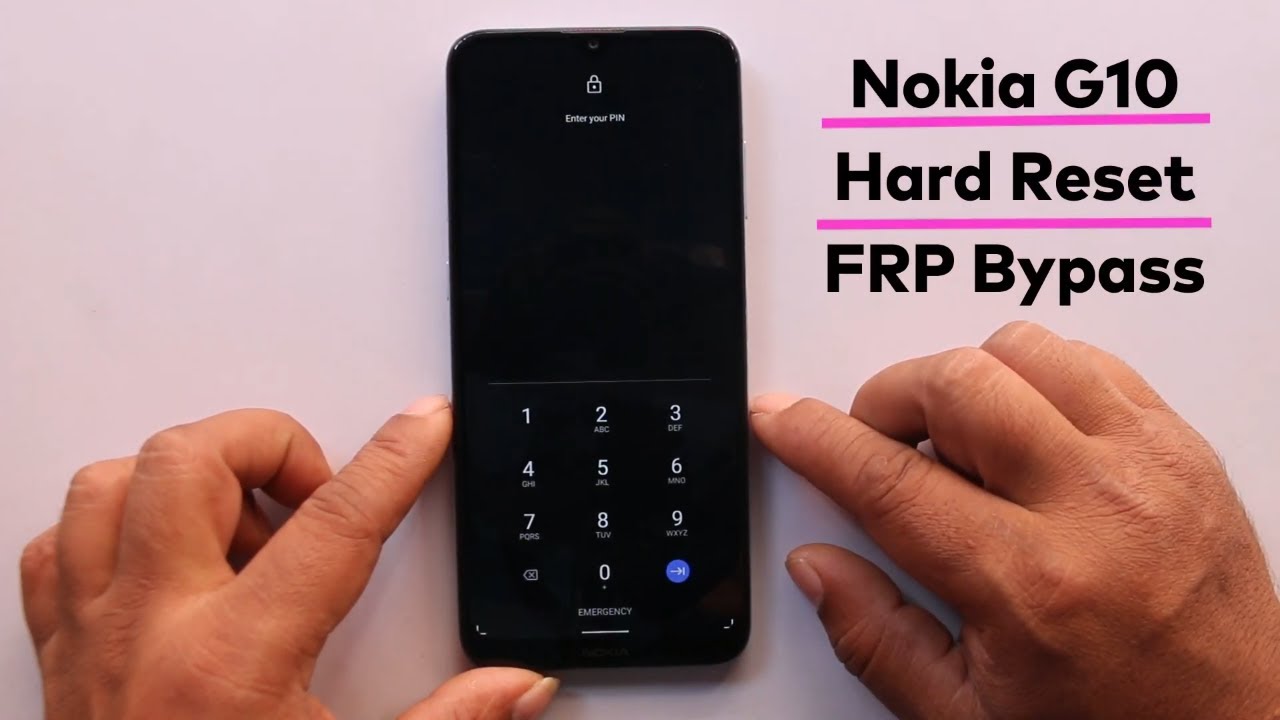 Hard Reset Nokia G10 (Ta-1346) Frp Unlock / Bypass Google Account Lock / Remove Screen Lock