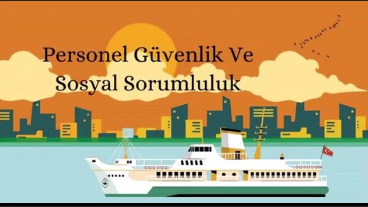 STCW Personel Güvenlik ve Sosyal Sorumluluk Soruları 50 Soru