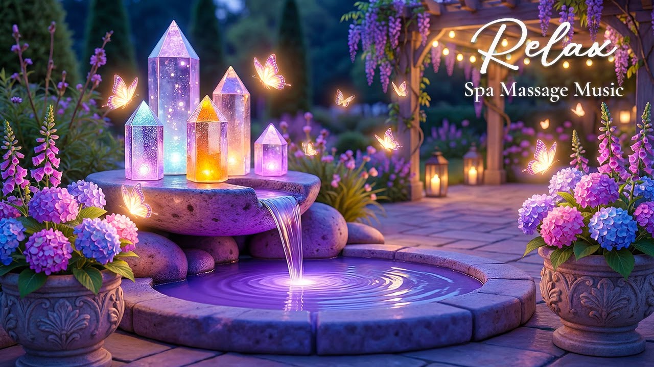 Relaxing Music + Healing Water Sounds 🌙 Reduce Anxiety & Improve Sleep Quality, Inner Peace