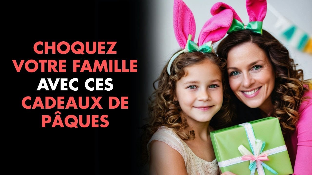 Ces cadeaux personnalisés pour Pâques 2025 vont bouleverser vos traditions familiales