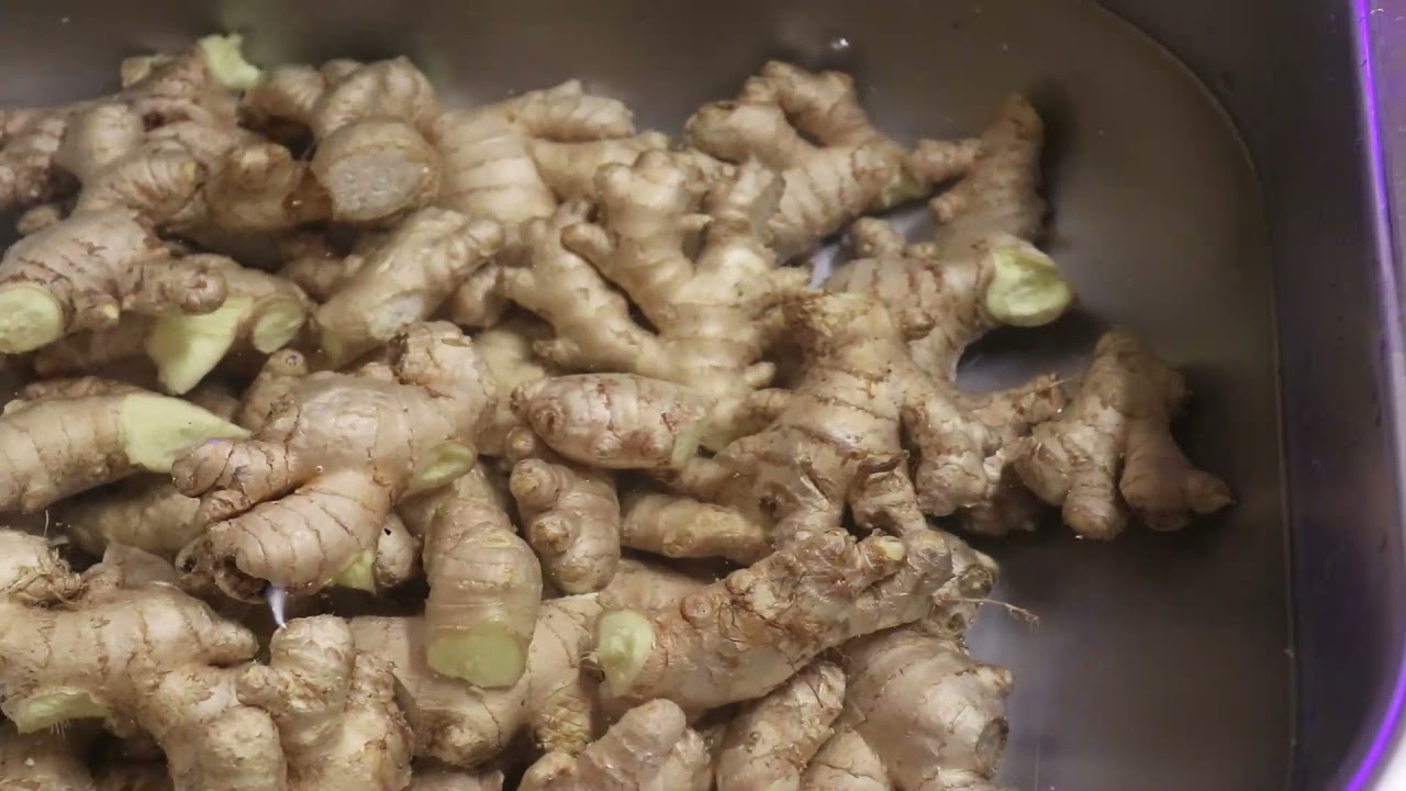 How I clean my Ginger