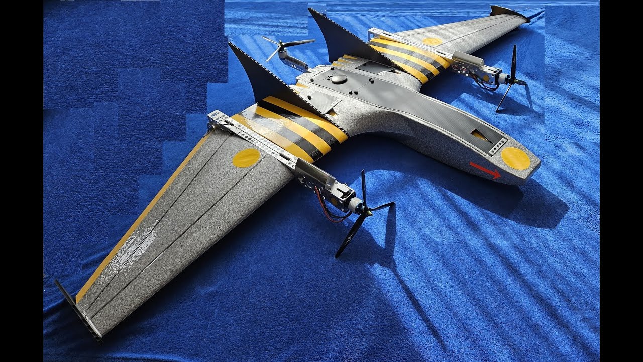 Ritewing Big Drak VTOL with folding wing conversion