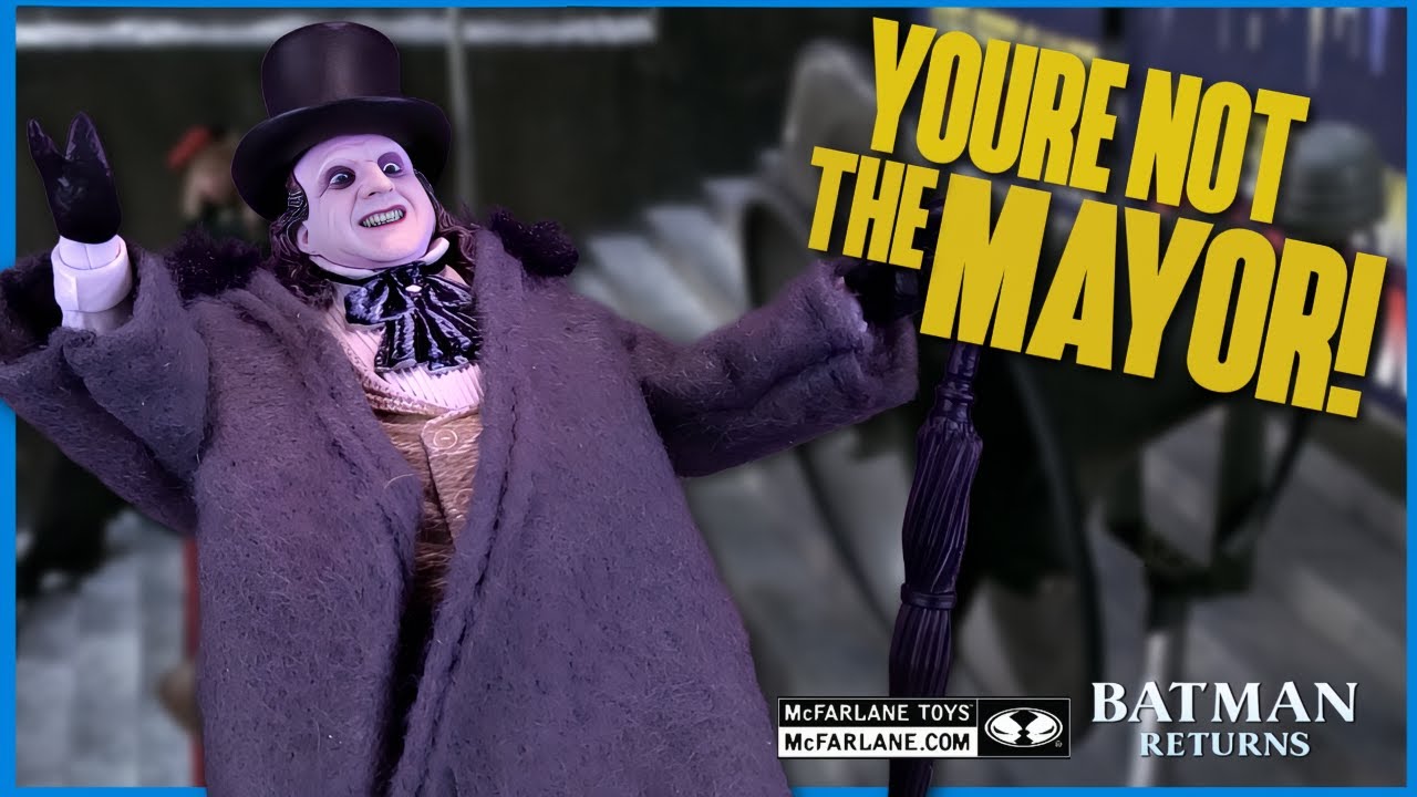 Обзор фигурки «Пингвин» от McFarlane Toys из серии DC Multiverse Batman Returns | @TheReviewSpot