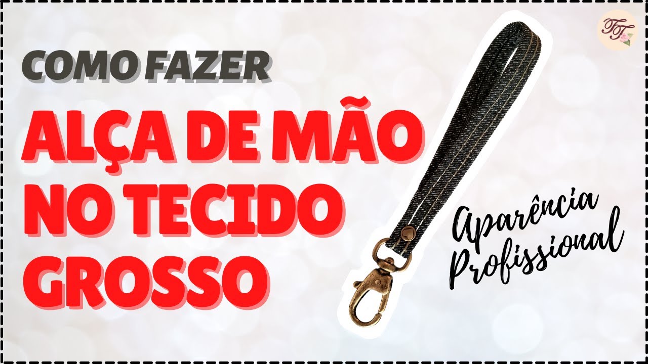 Alça de Mão no Jeans ou Sarja | Dica de Costura