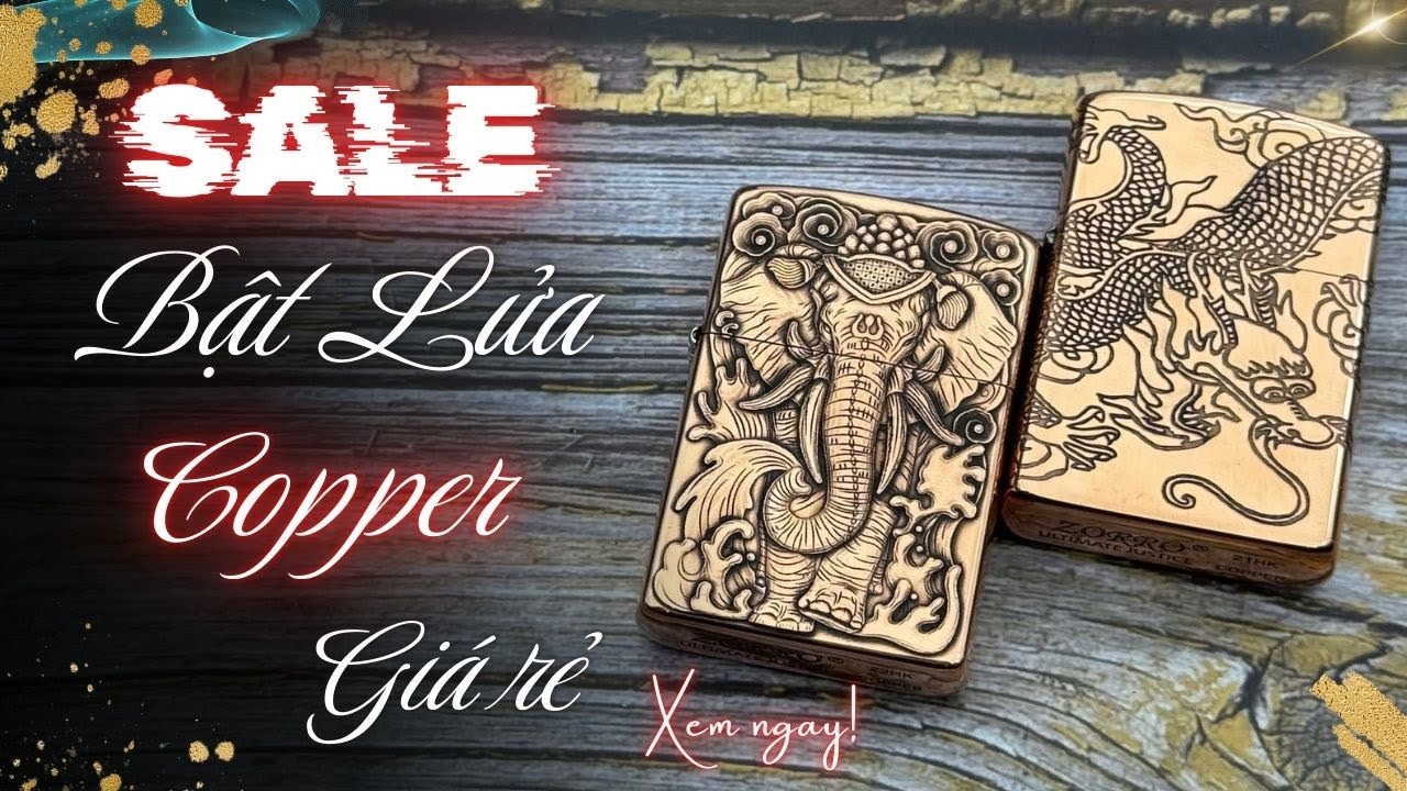 sale bật lửa zorro copper khắc 3D giá rẻ | Hộp quẹt Zorro chính hãng