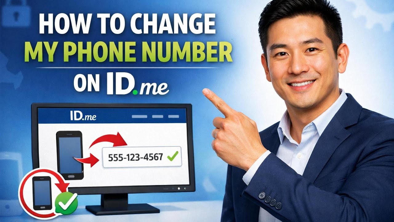 How to CHANGE MY PHONE NUMBER on ID.ME (Step by Step)