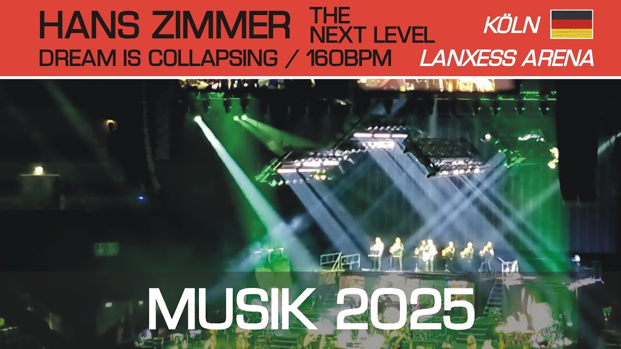 Hans Zimmer &ndash; Dream Is Collapsing & 160 BPM | The Next Level | K&ouml;ln &ndash; 15.10.2025
