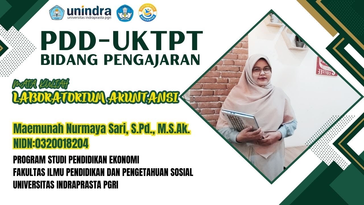 PDD-UKTPT Bidang Pengajaran | Serdos 2025 | Maemunah Nurmaya Sari, S.Pd., M.S.Ak.