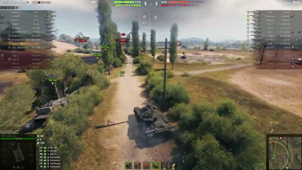 T100   LT 8k Prochorovka gameplay #wot #games #gaming #foryou