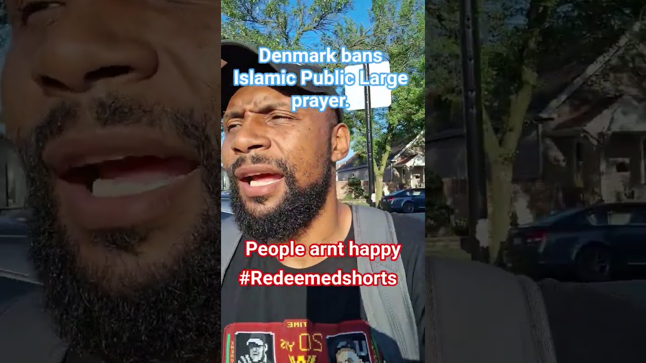 Denmark Bans all Islamic Gathering Prayers! #Redeemedshorts