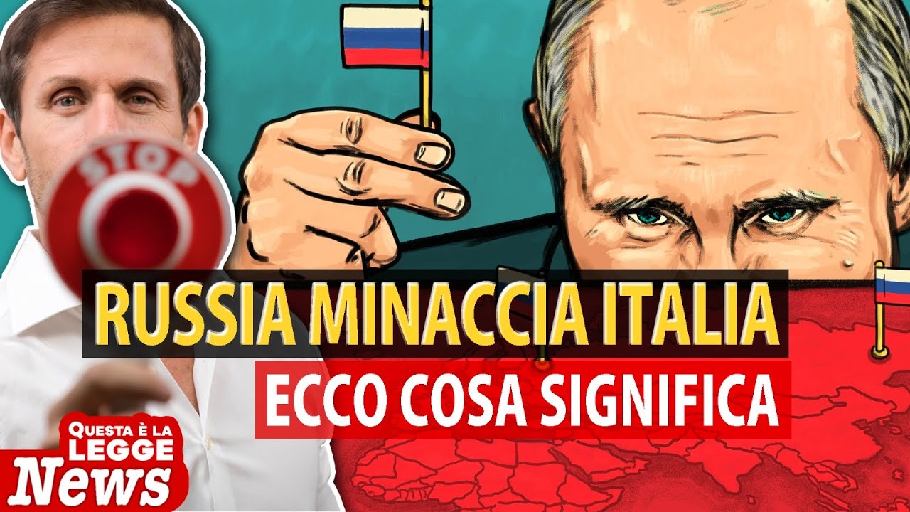 MINACCIA della RUSSIA all'ITALIA: ecco cosa significa | Avv. Angelo Greco