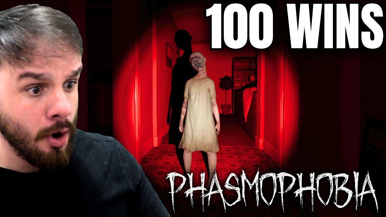 Eu Ganhei 100 Partidas SEM Evidências SEGUIDAS no Phasmophobia!