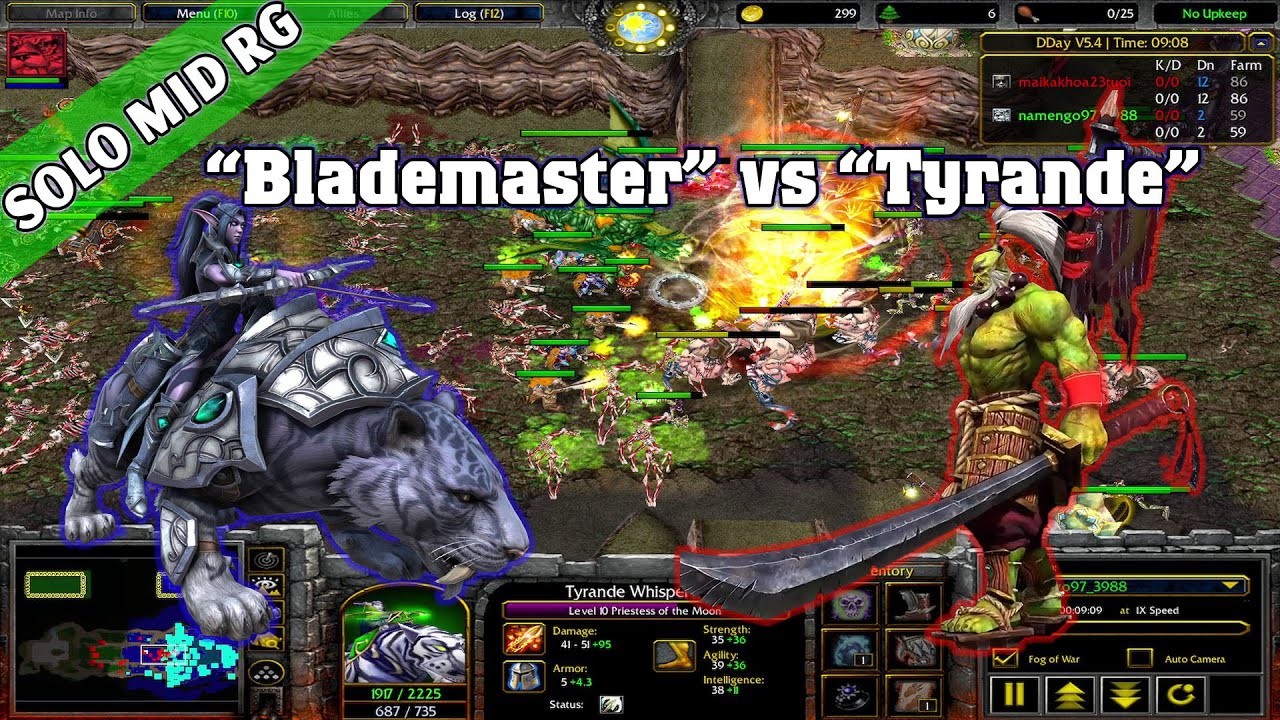 BladeMaster vs Cọp - Khi các Top1 Solo với nhau (Name vs Tũn)