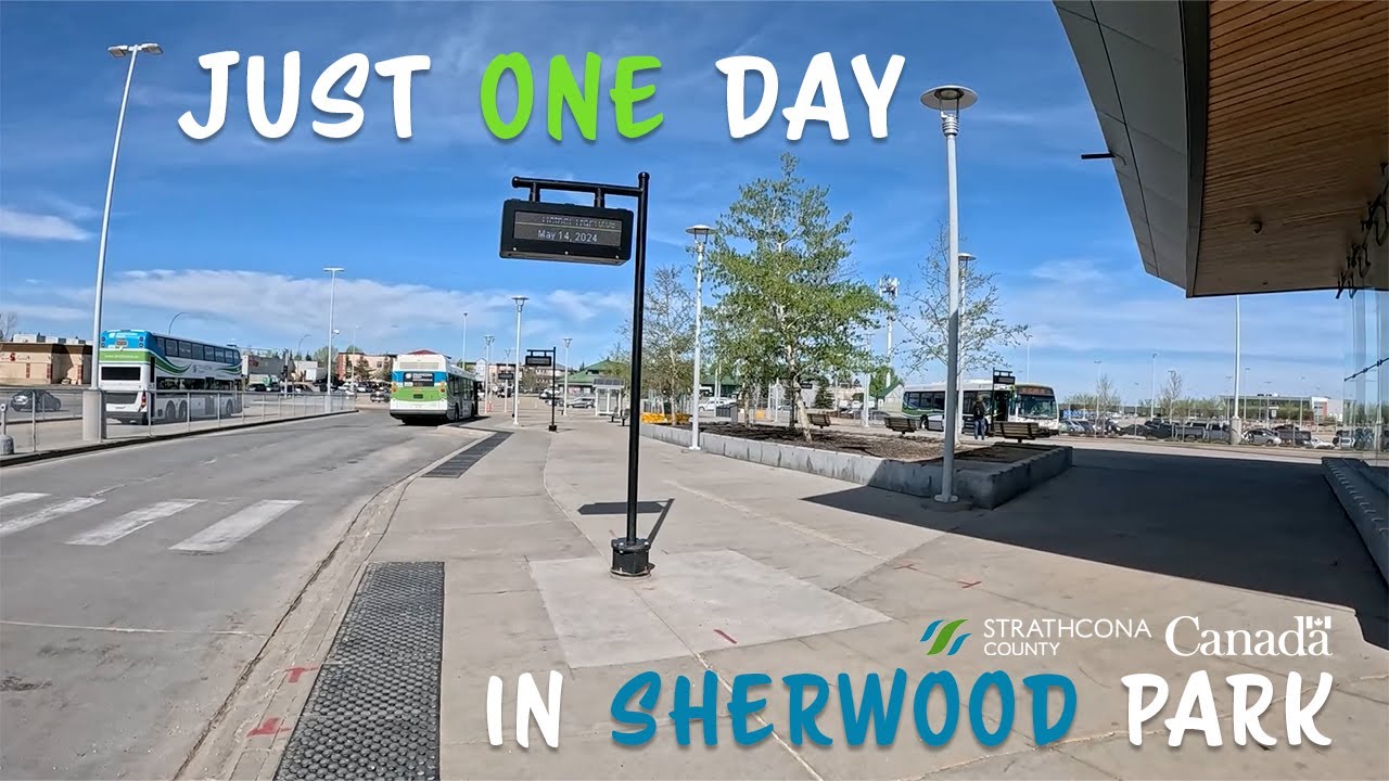 Just One Day in Sherwood Park (Alberta, Canada) VLOG