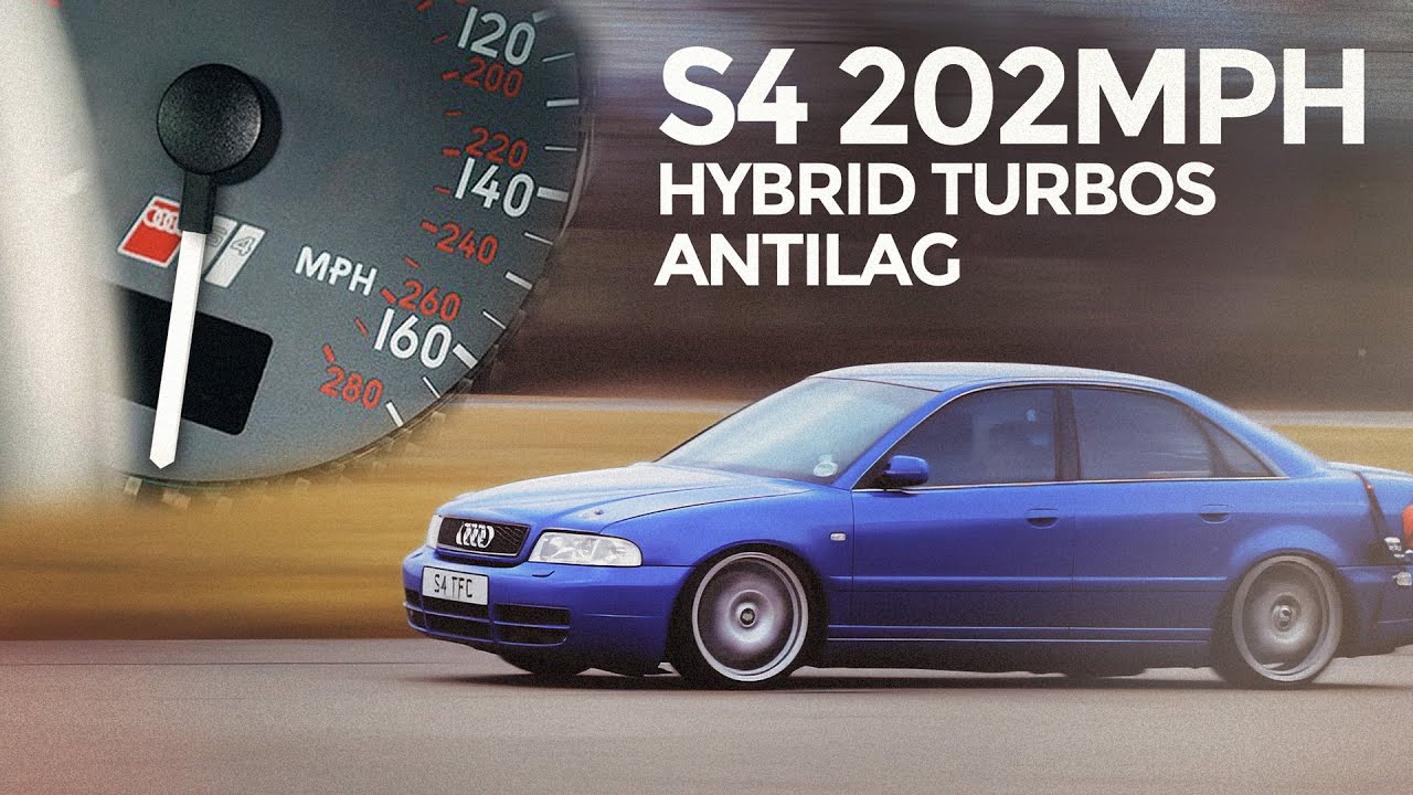 *MAX POWER* Audi S4 Hybrid Turbos MRC Stage 3 785PS - 202MPH VMAX TESTED!