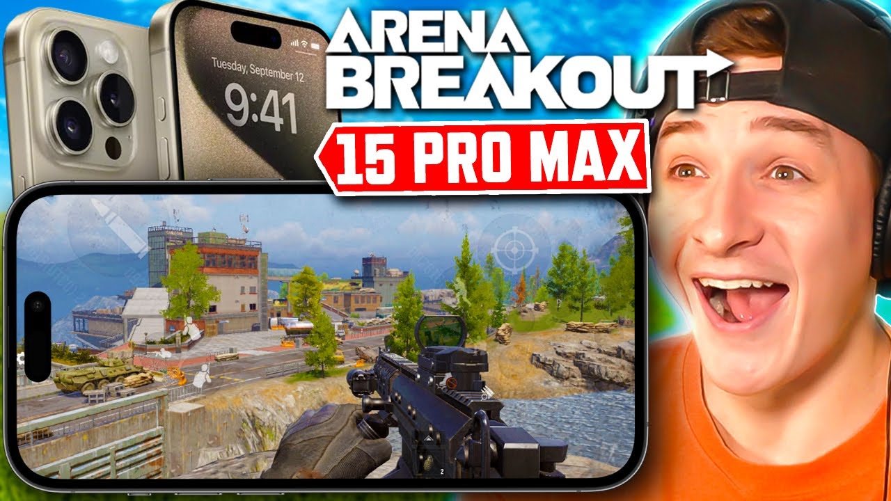 iPhone 15 Pro Max ARENA BREAKOUT Gameplay + Unboxing!
