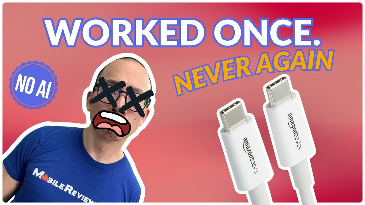 Бюджетная цена, бюджетная производительность — обзор кабеля Amazon Basics USB-C/USB4
