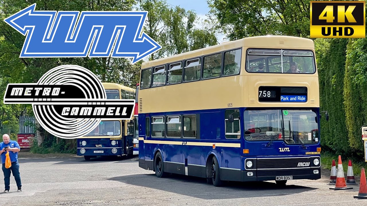 [West Midlands Passenger Transport Executive: 758 Shuttle Bus] Metro Cammell Weymann MCW Metrobus​