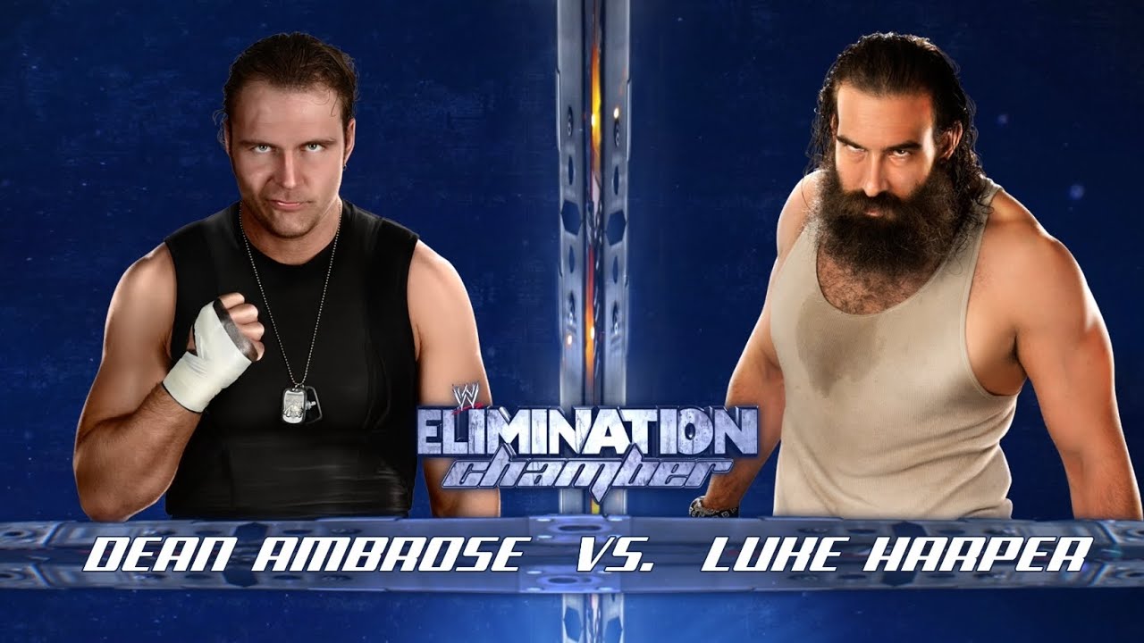 Dean Ambrose VS Luke Harper | WWE 2K15