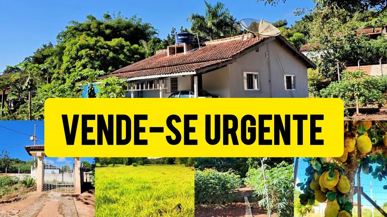 SITIO LINDO COM CASA MARAVILHOSA! PERTINHO DA CIDADE COM ESCRITURA