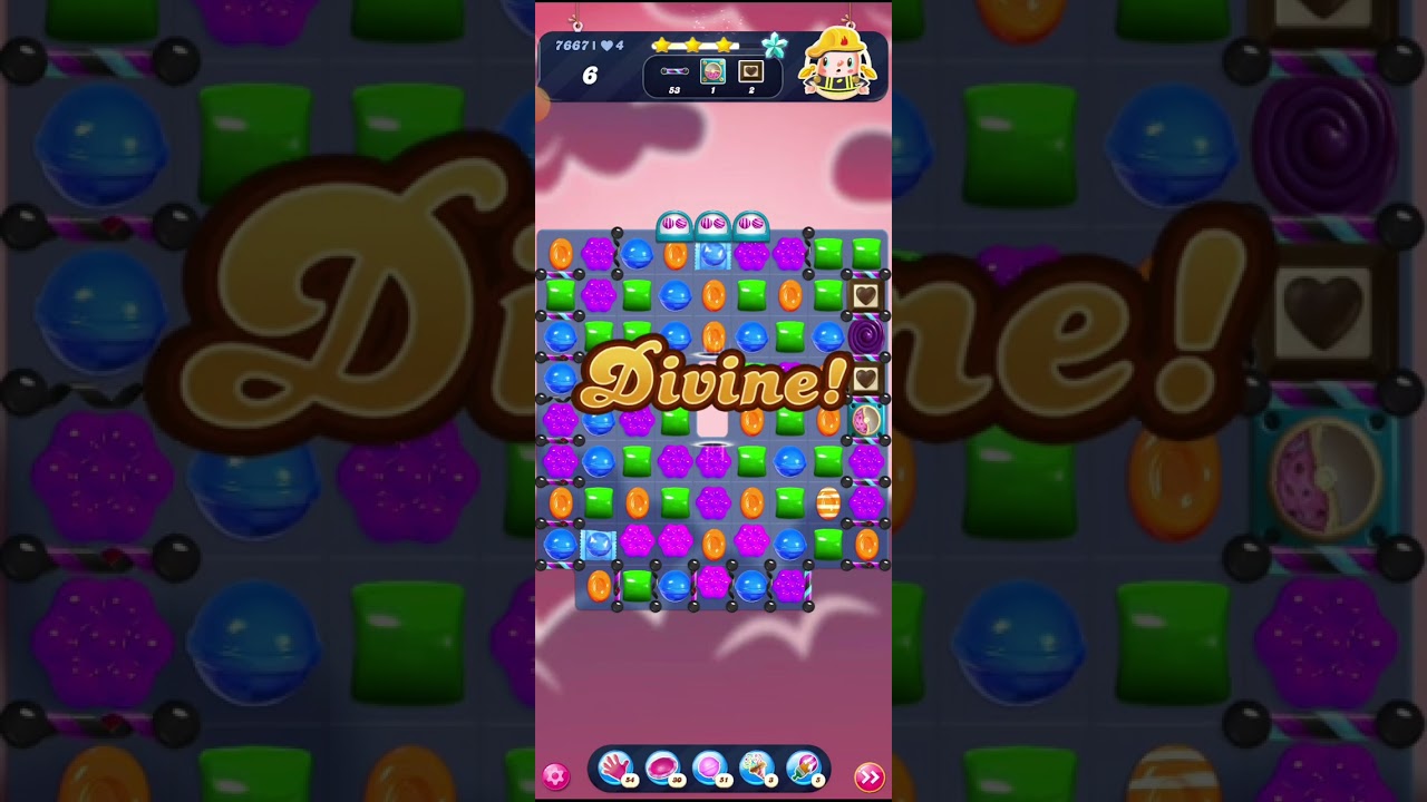 Candy Crush Saga Level 7667