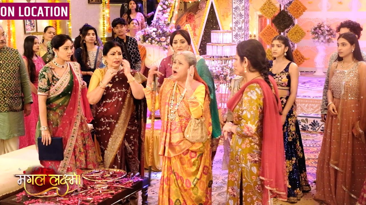 Mangal Lakshmi | Bua Dadi Ne Mangal Aur Kapil Ki Mehndi Ceremony Me Kiya Tamasha | On Location