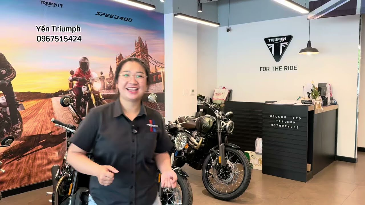 Yến Triumph xe mới có sẵn để chơi trước tết | Yến Triumph Vietnam |