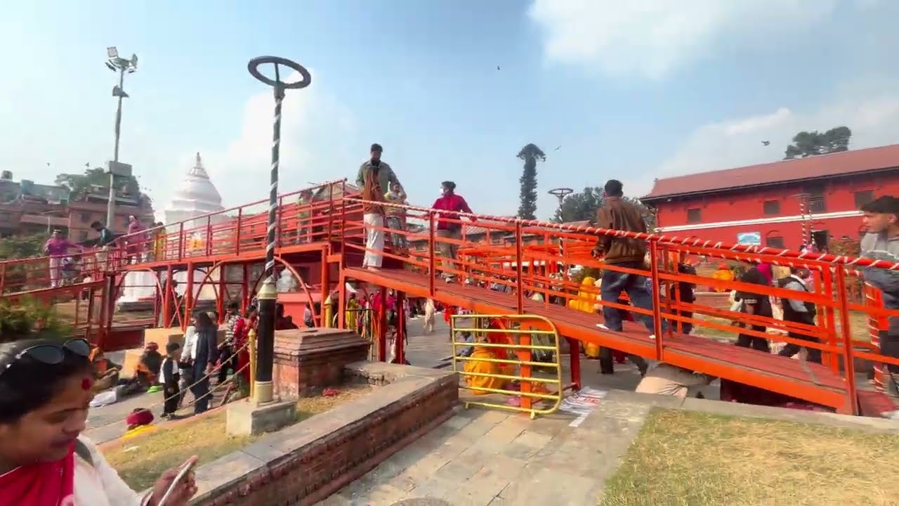 Day 2 in Nepal: Exploring the Sacred Pashupatinath Temple🇳🇵#nepal #pashupatinath #mahadev #travel 