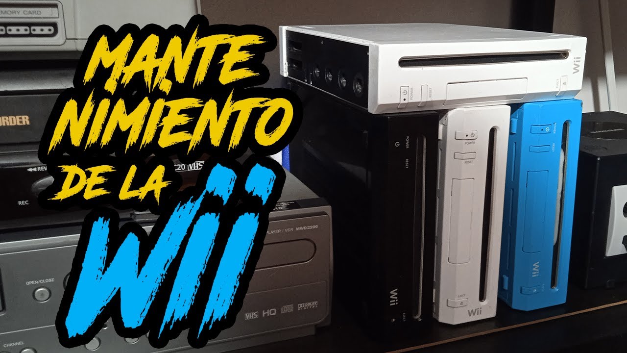 Vamos a darle mantenimiento a la wii