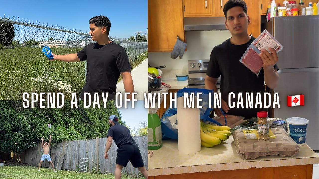 Spend a day off with me in Canada🇨🇦