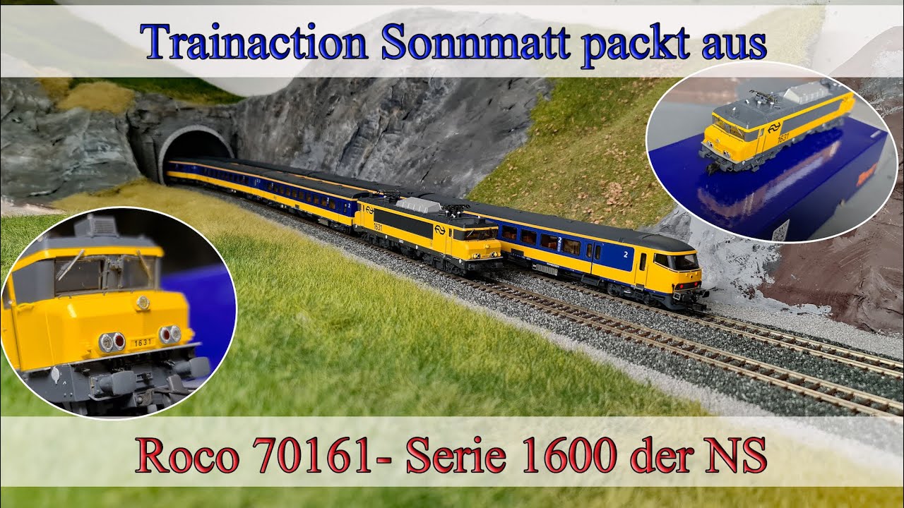 Roco kriegt es wieder hin - Ein tolles Modell der NS - Die Serie 1600 in DCC Sound