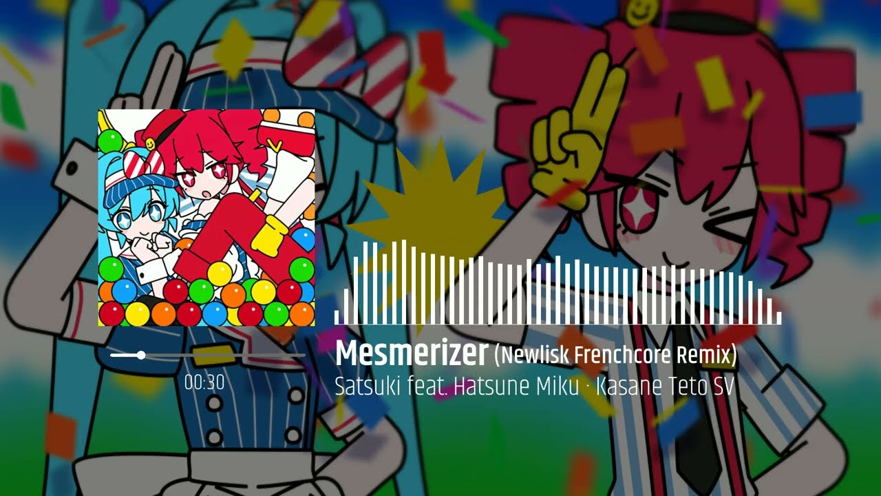 メズマライザー / 初音ミク・重音テトSV (Newlisk Frenchcore Remix) [Free Download]
