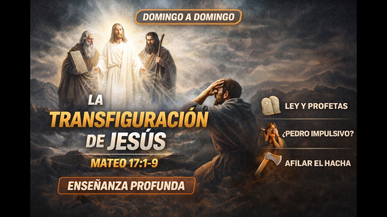 La Transfiguración de Jesús: Análisis de Mateo 17:1-9 | Domingo a Domingo