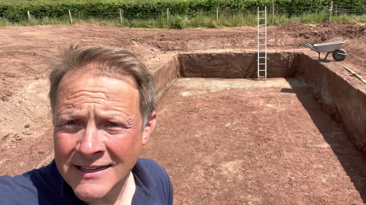 DIY Swimming Pond - Somerset. Day 3 - David Pagan Butler thanks + progress