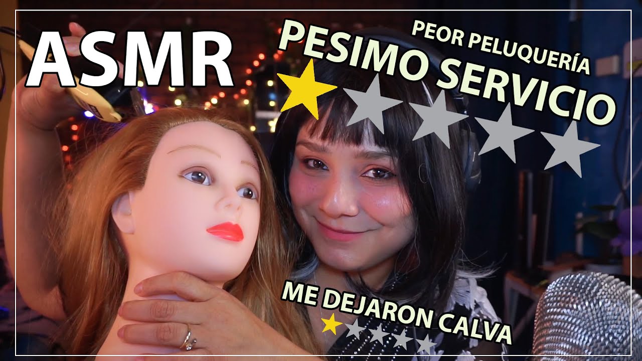 ASMR : RP Estilista Patito en la peor peluquería ✂️😠