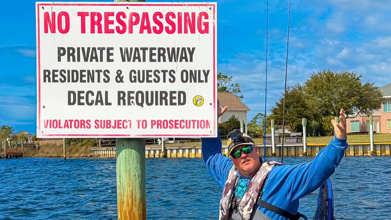 Did I Break the LAW by Fishing Here?? Fishing 