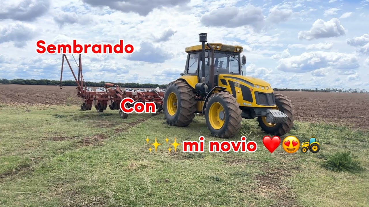SEMBRANDO CON MI NOVIO 😍❤️|Maria Luz yurk 