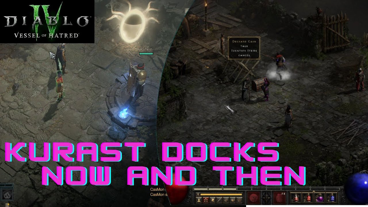 Kurast Docks Old Vs New Diablo 4 Vessel of Hatred
