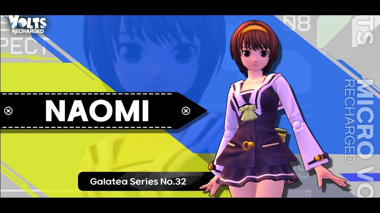 [Microvolts Recharged]Character(naomi) costume introduction