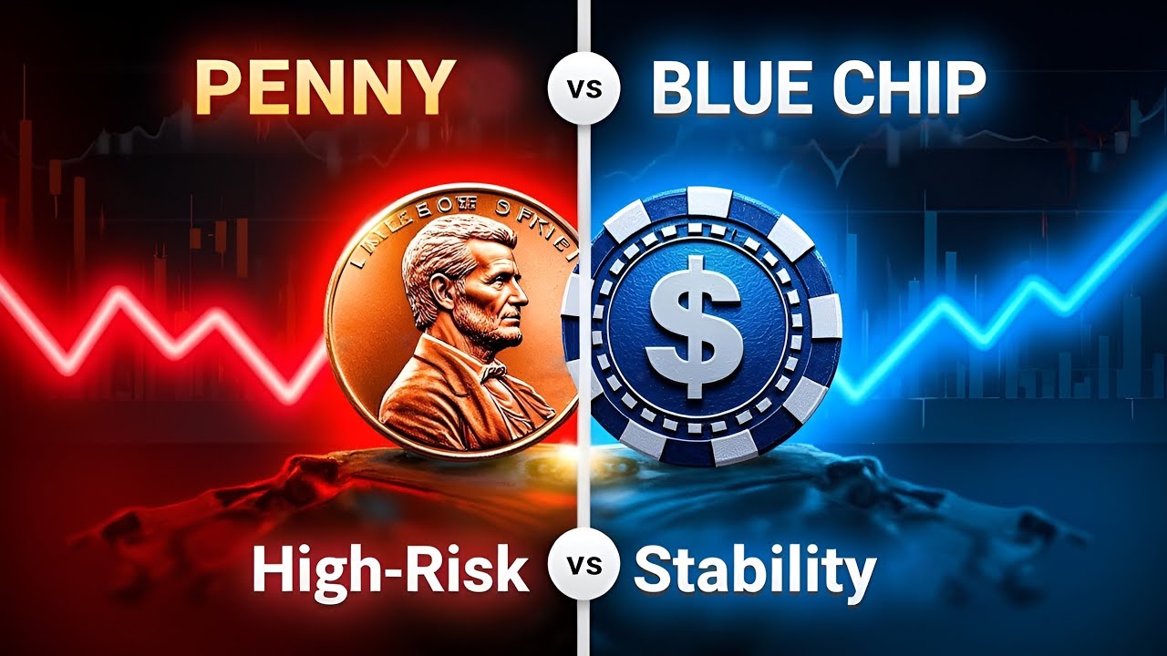 Penny Stocks Vs Blue Chip Stock | What Is Penny Stock | What Is Blue Chip Stock | Stock Market
