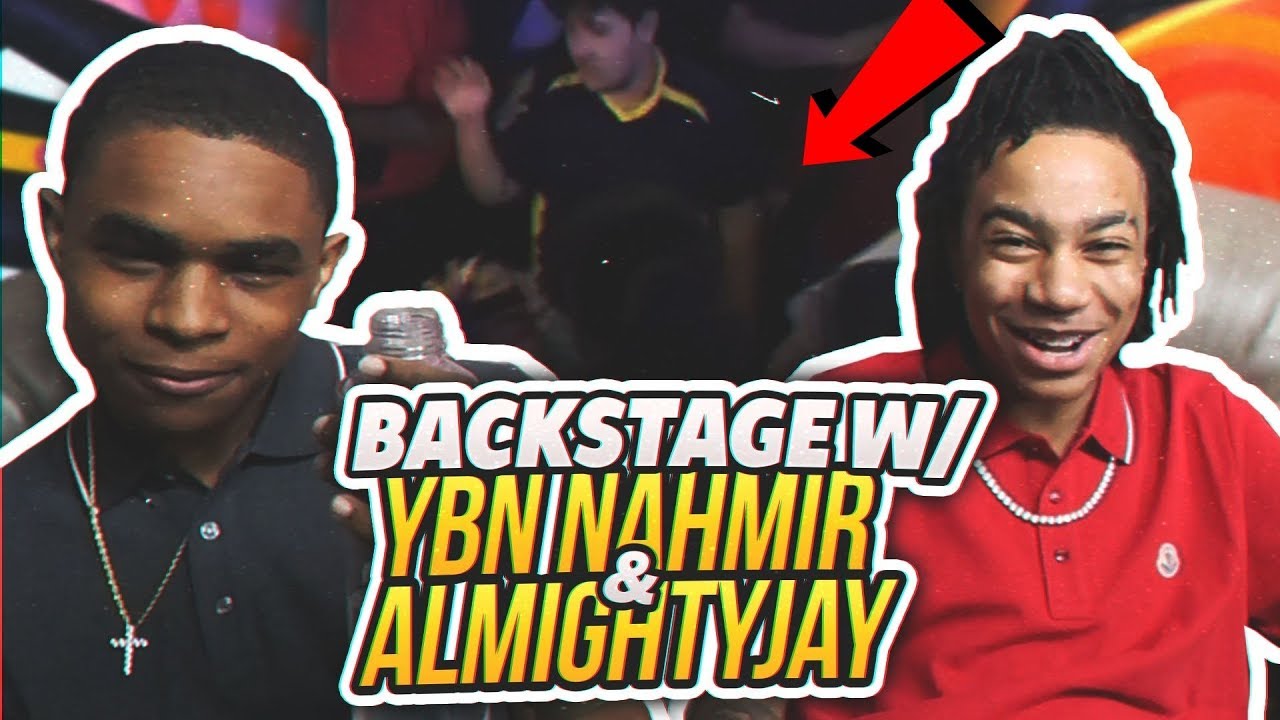 YBN NAHMIR & YBN ALMIGHTY JAY INVITED ME BACKSTAGE TO THEIR SHOW AND THIS HAPPEN!!! A FIGHT !!