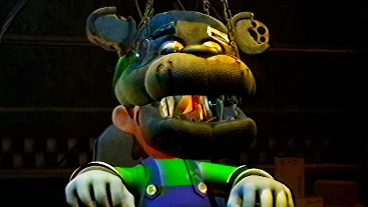 Mario In Animatronic Horror Remake - All Jumpscares & Game Over Scenes
