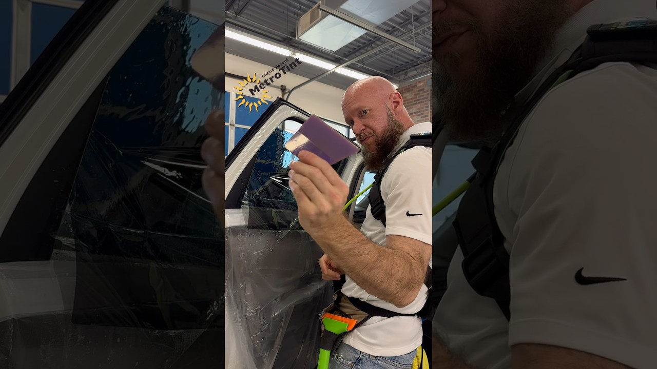 What are the best window tinting tools? www.metrotintstl.com #professionalwindowtinting #tinting